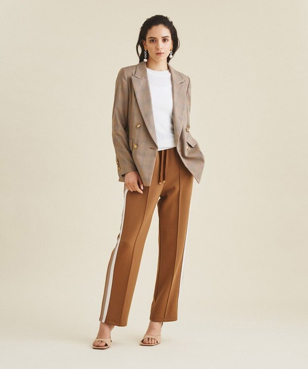 【美品】グレースコンチネンタル　グレンチェックダブルジャケット チェックダブルジャケット / GRACE CONTINENTAL | GRACE