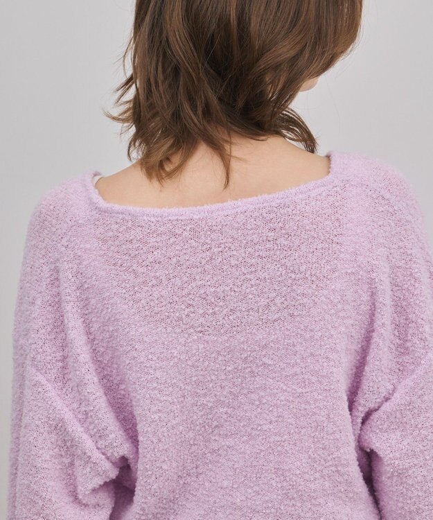 GRACE CONTINENTAL カシュクールニットトップ ピンク