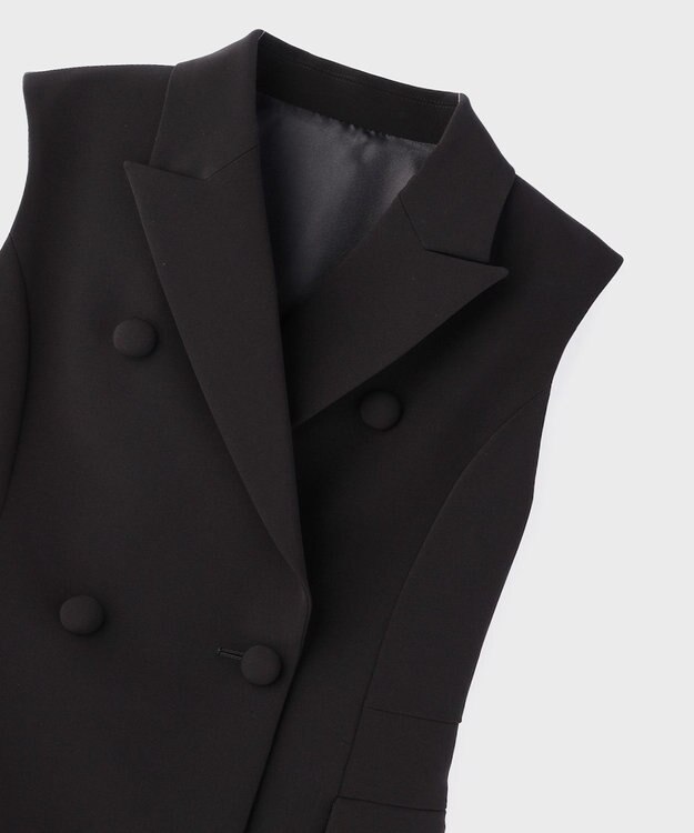 GRACE CONTINENTAL テーラードワンピース ブラック