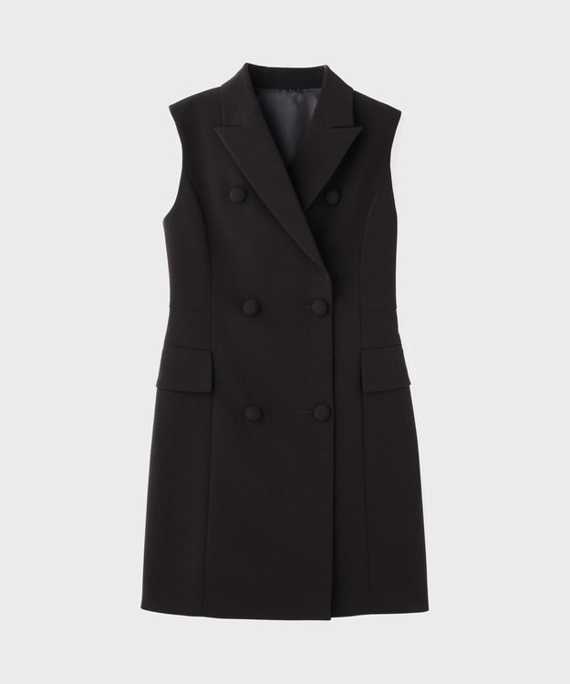 GRACE CONTINENTAL テーラードワンピース ブラック