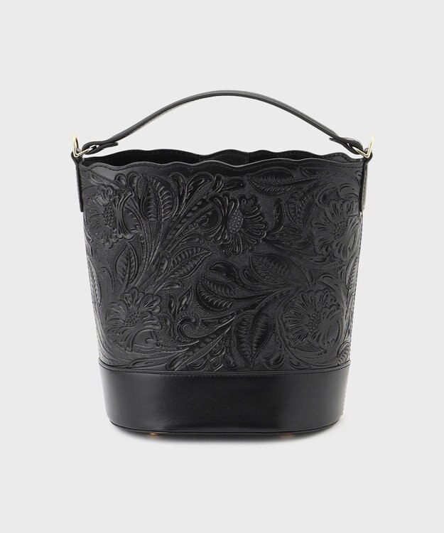 GRACE CONTINENTAL Mini Bucketbag ブラック