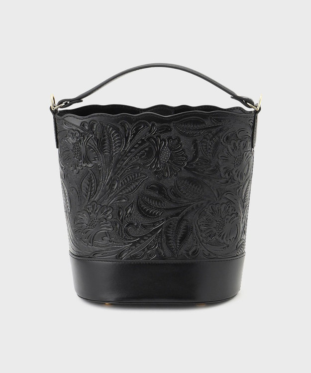 GRACE CONTINENTAL Mini Bucketbag ブラック