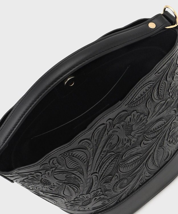 GRACE CONTINENTAL Mini Bucketbag ブラック