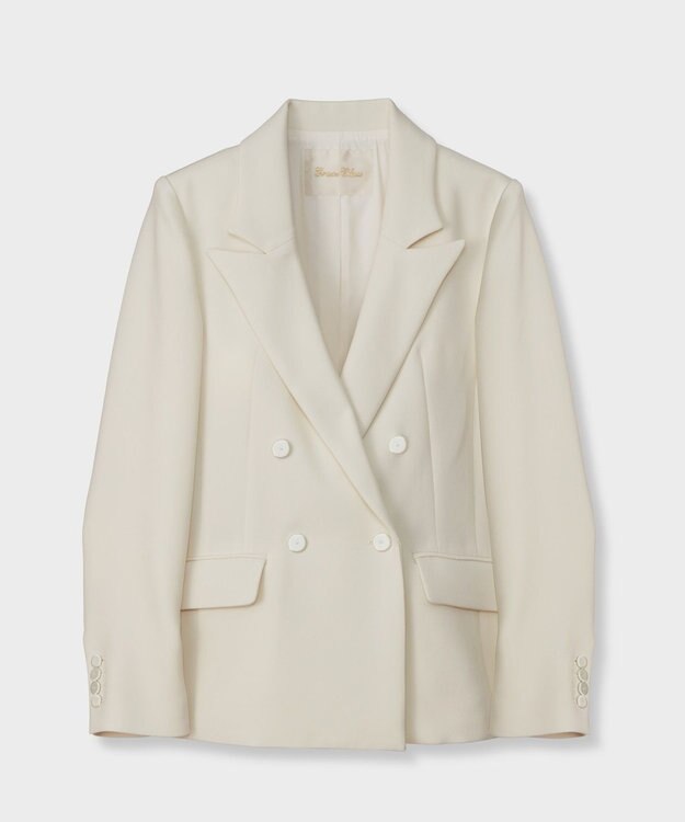 GRACE CONTINENTAL ダブルブレストジャケット キナリ