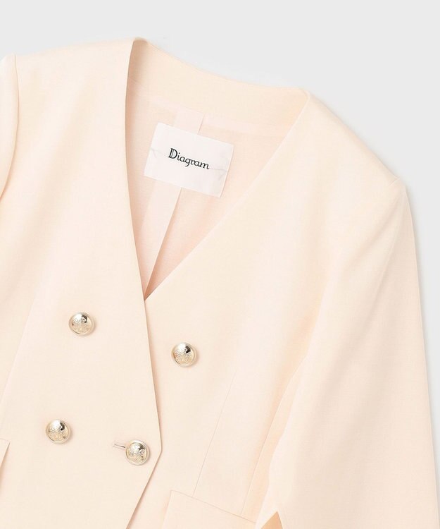 GRACE CONTINENTAL ラップスリーブジャケット キナリ