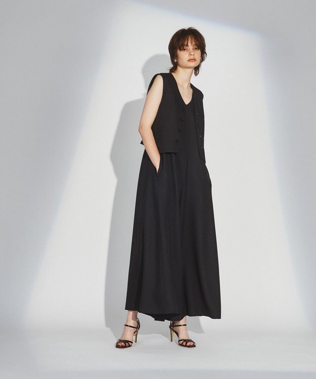 グレースコンチネンタル 新品 未使用 ベスト付きサロペット ベストsetサロペット / GRACE CONTINENTAL | GRACE CONTINENTAL