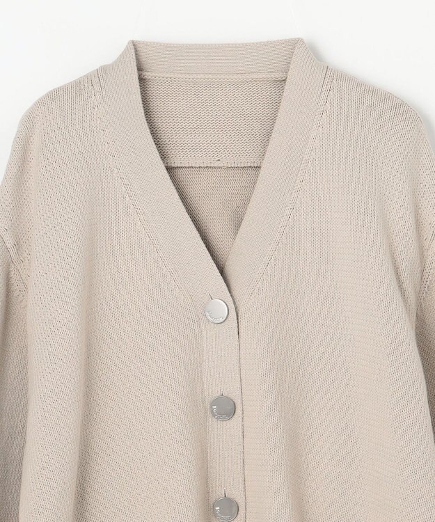 GRACE CONTINENTAL リリヤーンルーズカーディガン グレー