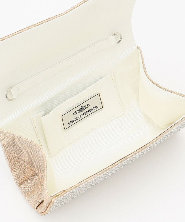 GRACE CONTINENTAL ラインストーンクラッチバッグ ラインストーンクラッチバッグ / GRACE CONTINENTAL | GRACE