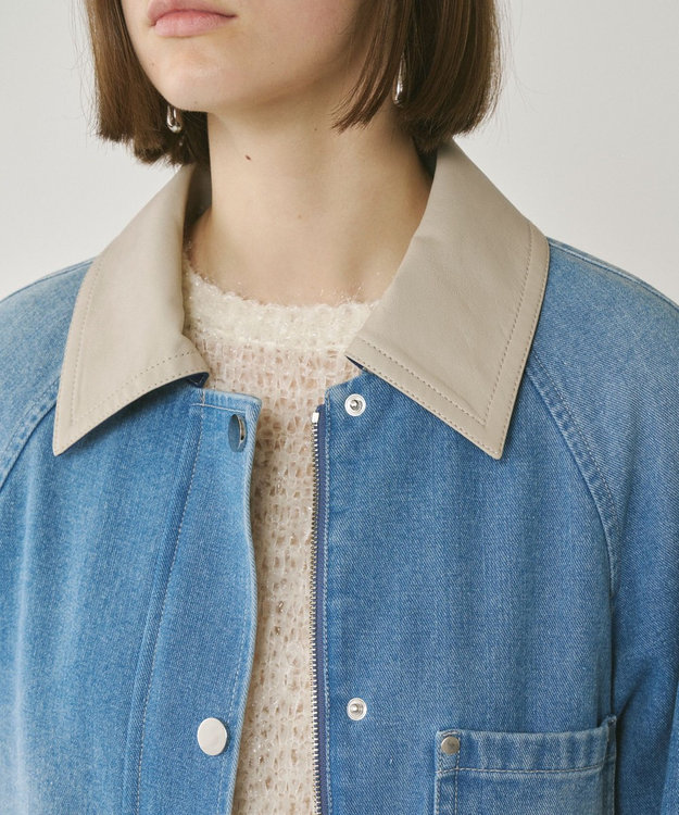 GRACE CONTINENTAL カバーオールジャケット インディゴ