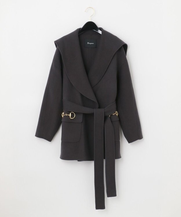 GRACE CONTINENTAL リバーガウンフードコート リバーファーガウンコート / GRACE CONTINENTAL | GRACE