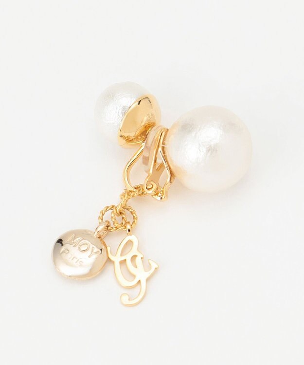 GRACE CONTINENTAL MOY paris Collagologo イヤークリップ ゴールド