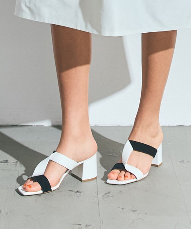 GRACE CONTINENTAL Rupert Sanderson ラインサンダル ホワイト