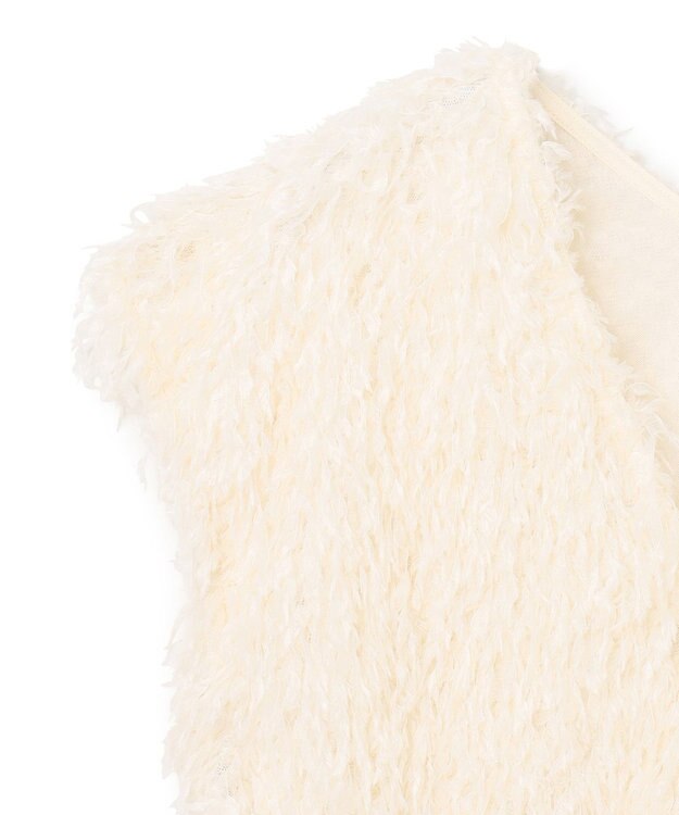 GRACE CONTINENTAL フェザーカットトップ ホワイト