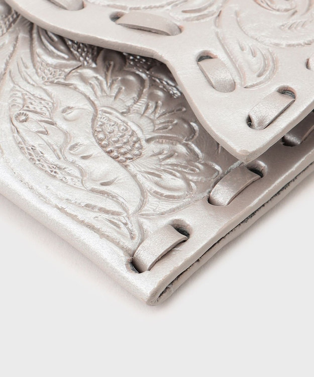 GRACE CONTINENTAL FlapCardHolder シルバー