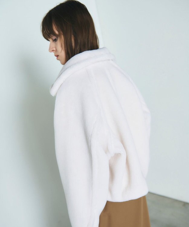 GRACE CONTINENTAL ボアジャケット キナリ