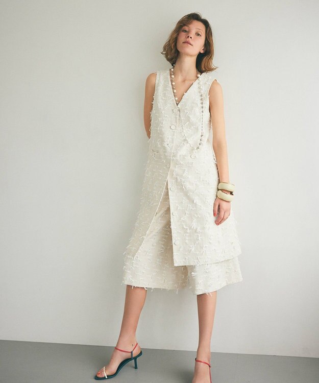 GRACE CONTINENTALバックリボンロングドレス サテンリボンロングドレス / GRACE CONTINENTAL | GRACE