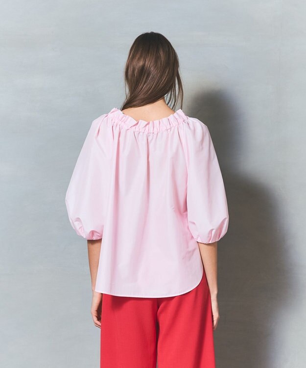 GRACE CONTINENTAL 【オンラインストア・会場限定】ボリュームスリーブトップ ピンク
