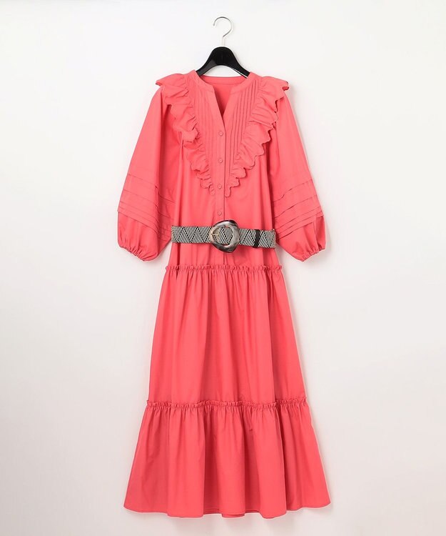 フリル刺繍タックドレス / GRACE CONTINENTAL | GRACE