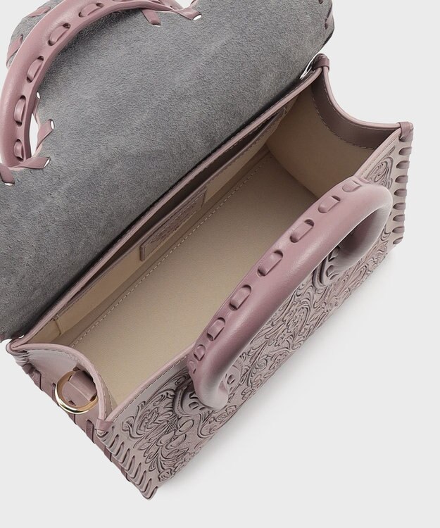 GRACE CONTINENTAL RSHandbag-ls モーブピンク