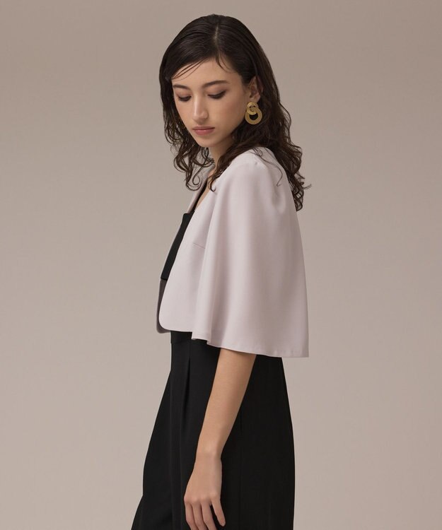 GRACE CONTINENTAL ケープボレロ ベージュ