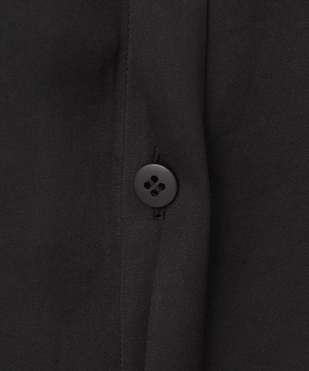 GRACE CONTINENTAL シアーラッフルカラーブラウス ブラック