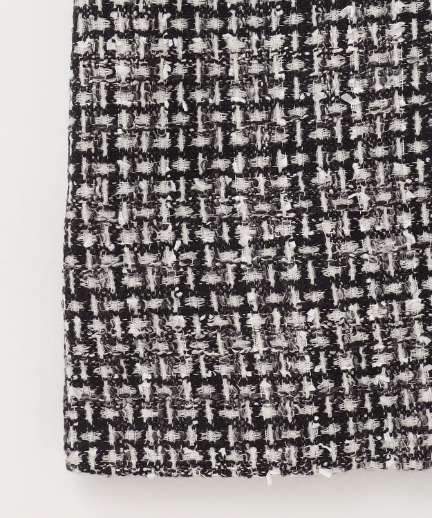 GRACE CONTINENTAL ミディツイードジャンパースカート バイカラー