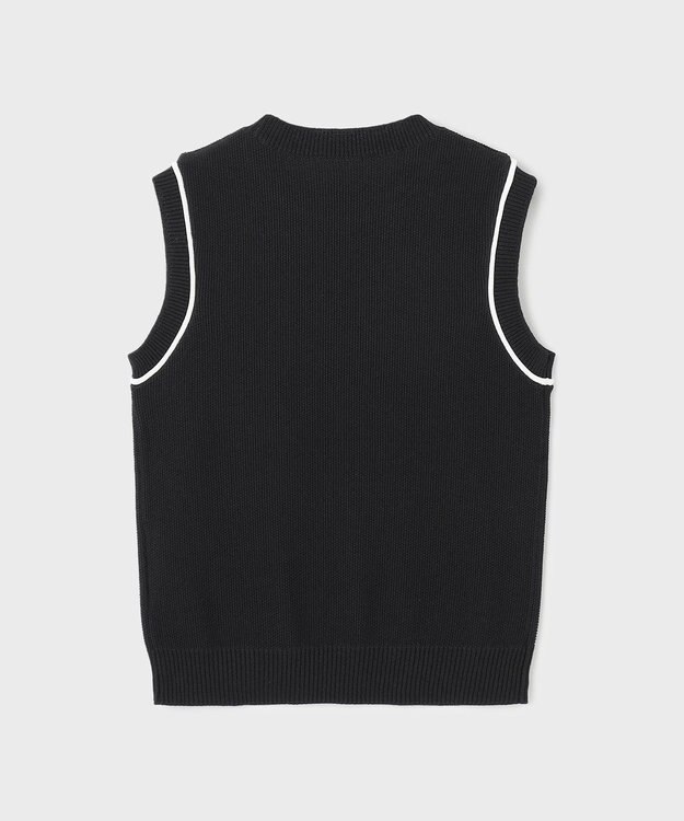 GRACE CONTINENTAL カノコニットトップ ブラック