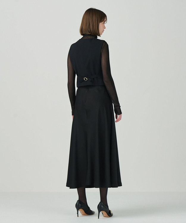 GRACE CONTINENTAL ロングジレワンピ レースコンビロングワンピース / GRACE CONTINENTAL | GRACE