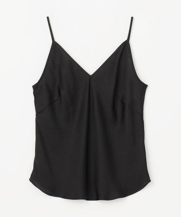 GRACE CONTINENTAL サテンキャミソール ブラック