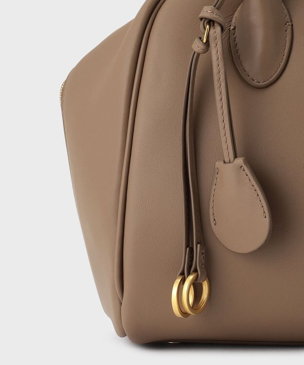 GRACE CONTINENTAL TOV MOU BAG S ブラウン