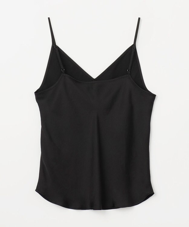 GRACE CONTINENTAL サテンキャミソール ブラック