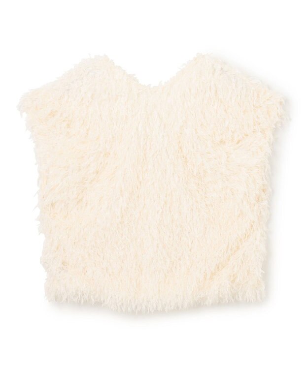 GRACE CONTINENTAL フェザーカットトップ ホワイト