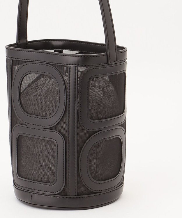 GRACE CONTINENTAL ORSETTO シアーバッグ ブラック