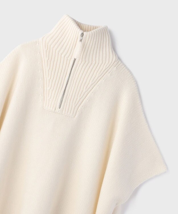 GRACE CONTINENTAL 【Arch4】 MONA ポンチョ ホワイト