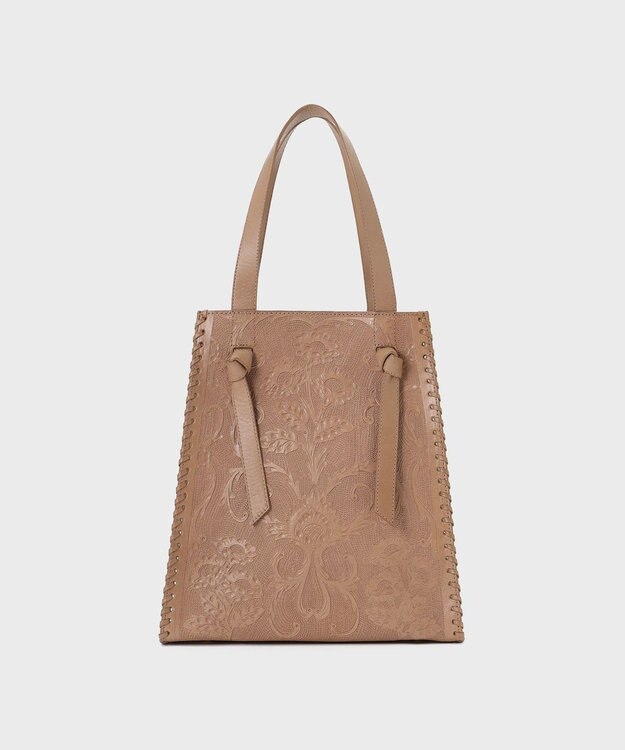 GRACE CONTINENTAL Stitch Tote グレー