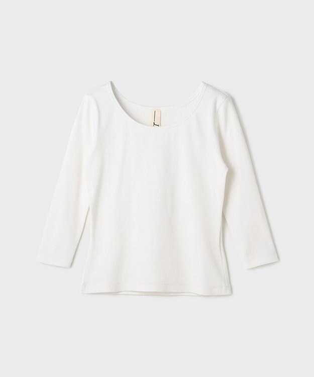 GRACE CONTINENTAL テレコカットトップ ホワイト