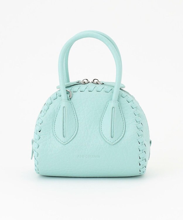 GRACE CONTINENTAL ADD CULUMN BOSTON BAG ブルー