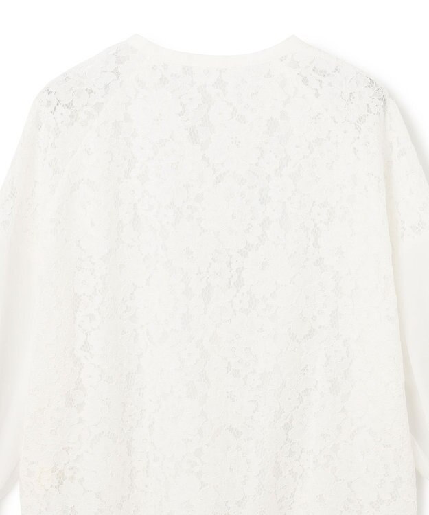 GRACE CONTINENTAL レースコンビブラウス ホワイト