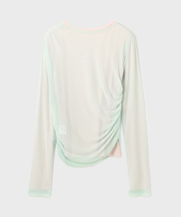 GRACE CONTINENTAL レイヤードカットトップ ライトグリーン