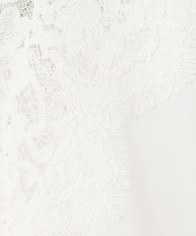 GRACE CONTINENTAL レースコンビブラウス ホワイト