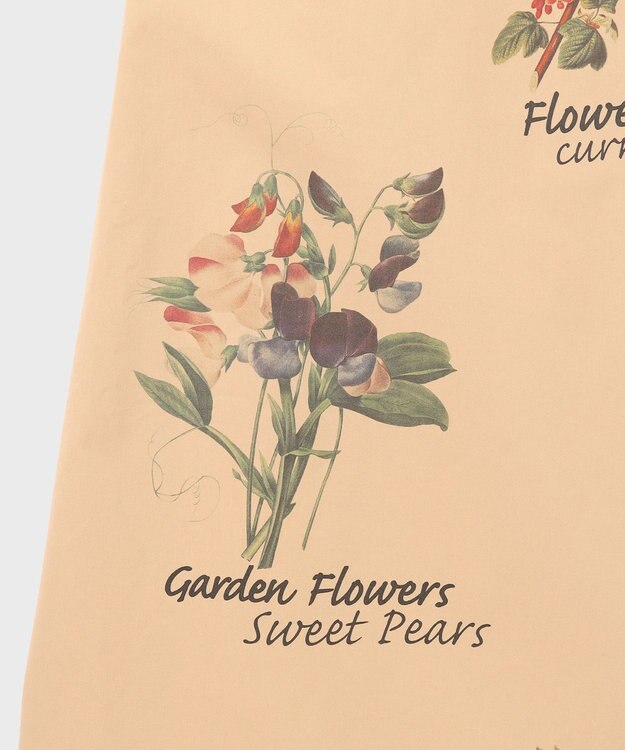 GRACE CONTINENTAL プリントトレンチワンピース ベージュ