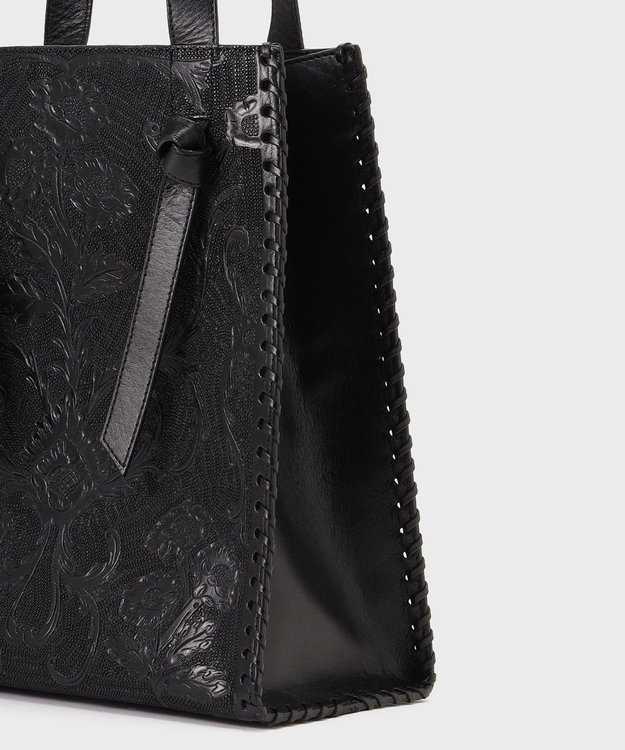 【セール】GRACE CONTINENTAL / Cutwork TOTEBAG Carving Tote Bag （トートバッグ）｜GRACE CONTINENTAL