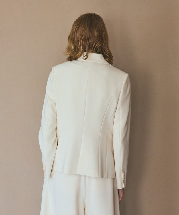 GRACE CONTINENTAL トリアセコンシャスジャケット キナリ