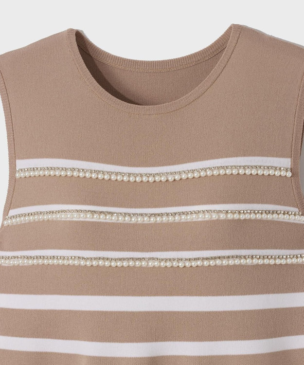 ★イオ★グレースコンチネンタル　グレースクラス　ロープボーダーワンピース ロープボーダーワンピース / GRACE CONTINENTAL | GRACE