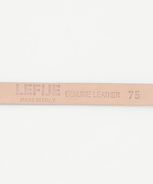 LEFIJE 本革ベルト 75 ベージュ セール】LEFIJE | レザー ベルト BEIGE WOMEN（ベルト）｜LEFIJE