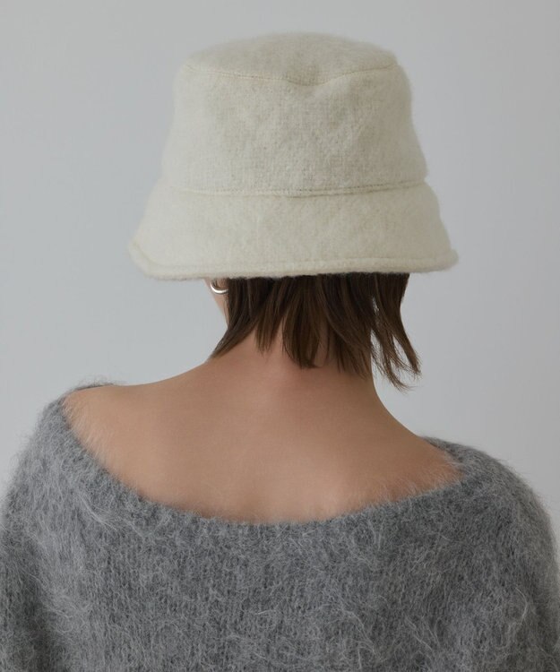 GRACE CONTINENTAL ショートシャギーハット キナリ