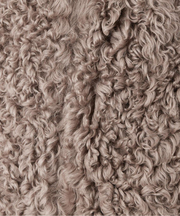 GRACE CONTINENTAL ムートンファージレ グレー