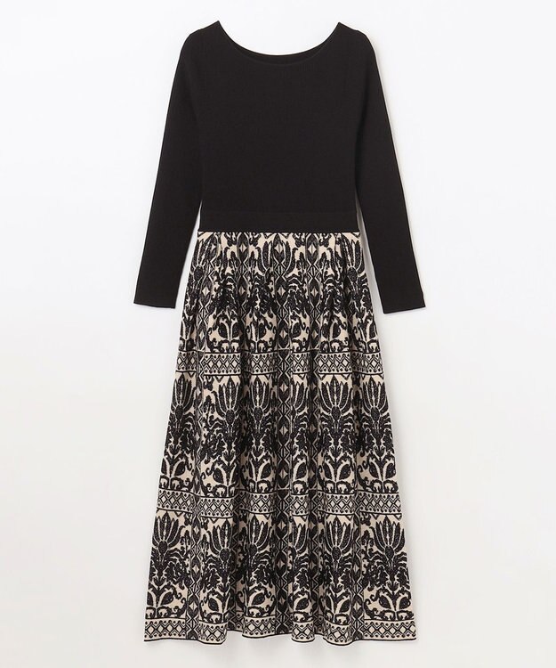 GRACE Class グレースクラス　ニットプリーツワンピース ラメシアープリーツニットワンピース / GRACE CONTINENTAL