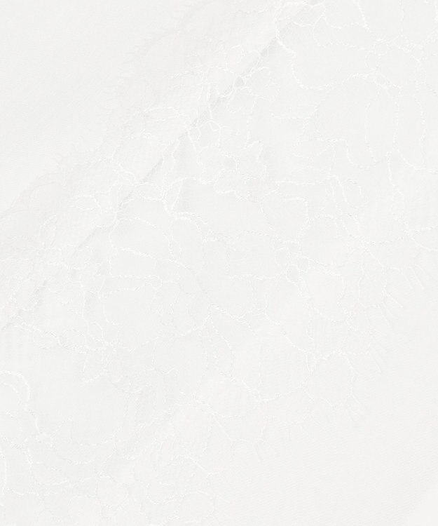 GRACE CONTINENTAL シアーポンチョシャツ ホワイト