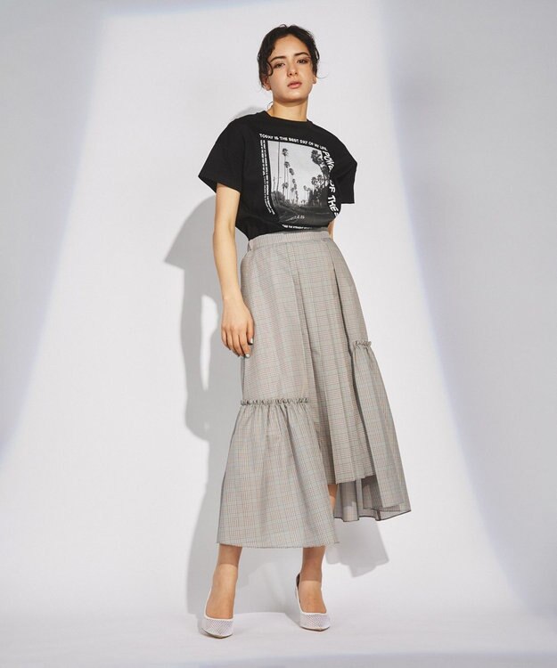 ルーズフォトTシャツ / GRACE CONTINENTAL | GRACE CONTINENTAL